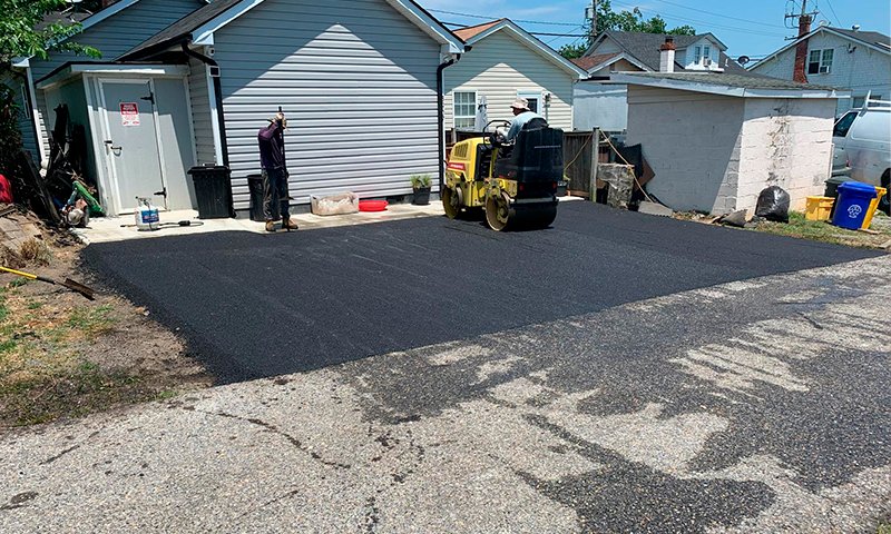 Asphalt Driveway example 1