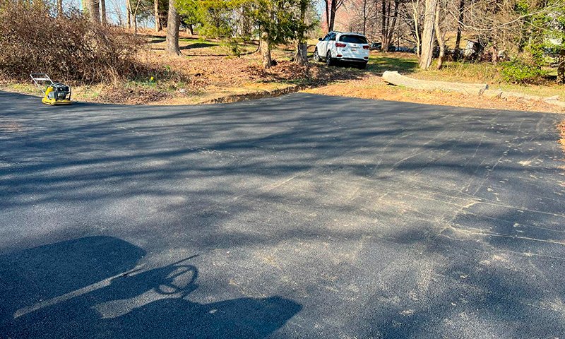 Oyster Way asphalt overlay